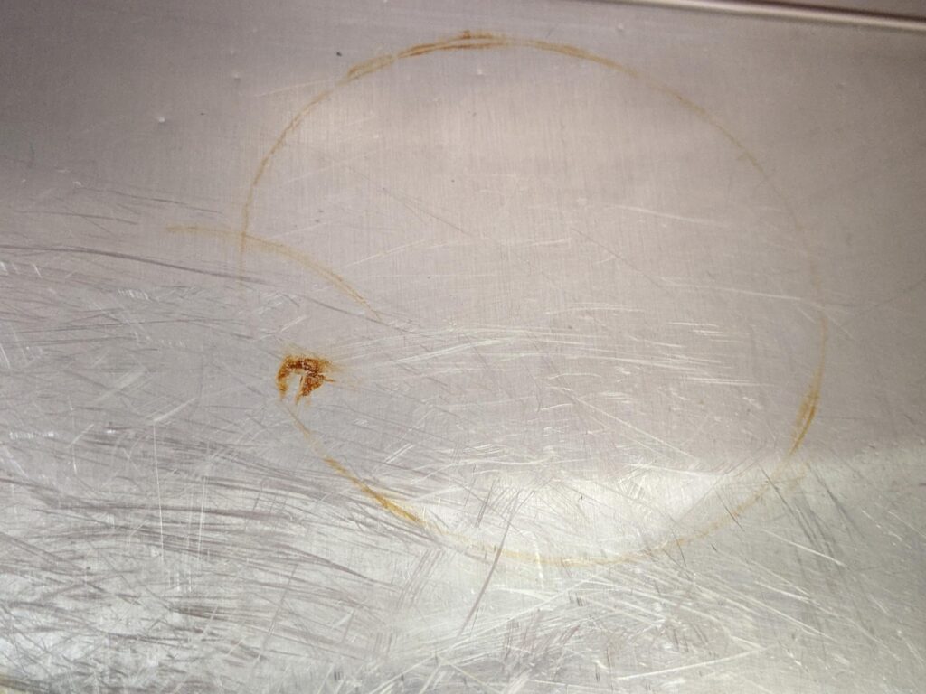 304 Stainless Steel can Rust as seen here
