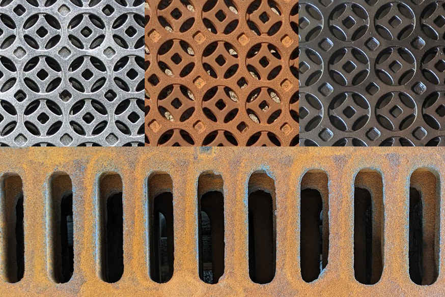 Cast Iron-Ductile Grates